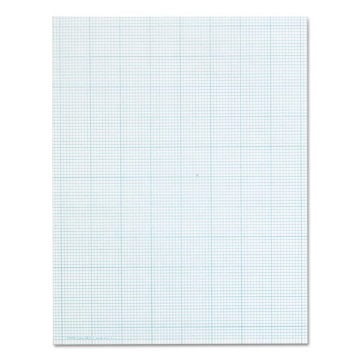 Picture of Cross Section Pads, Cross-Section Quadrille Rule (10 Sq/in, 1 Sq/in), 50 White 8.5 X 11 Sheets
