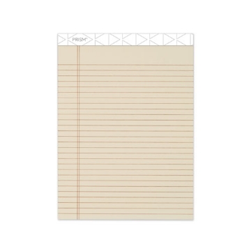 Picture of Prism + Colored Writing Pads, Wide/legal Rule, 50 Pastel Ivory 8.5 X 11.75 Sheets, 12/pack