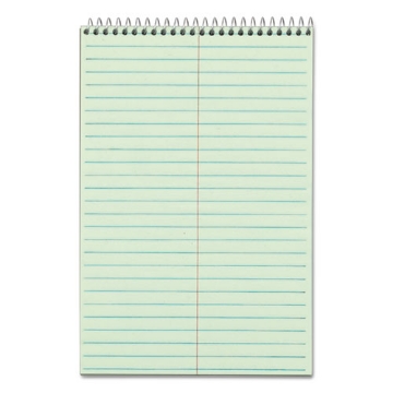 Picture of Gregg Steno Pads, Gregg Rule, 80 Green-Tint 6 X 9 Sheets