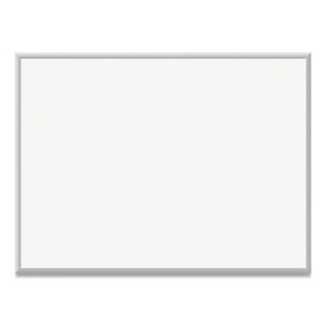 Picture of Magnetic Dry Erase Board with Aluminum Frame, 47 x 35, White Surface, Silver Frame