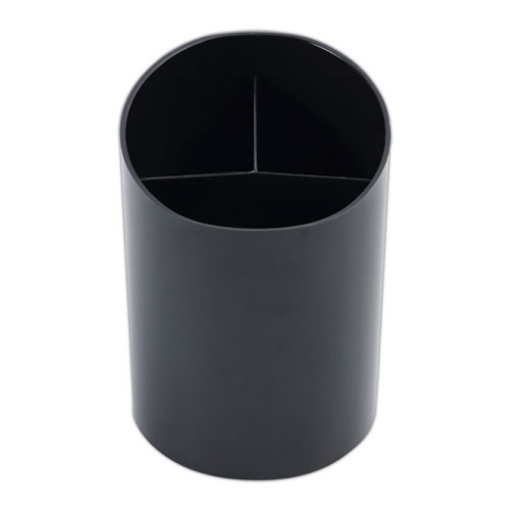 Picture of Recycled Big Pencil Cup, Plastic, 4.38" Diameter x 5.63"h, Black