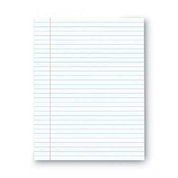 Picture of Glue Top Pads, Wide/legal Rule, 50 White 8.5 X 11 Sheets, Dozen