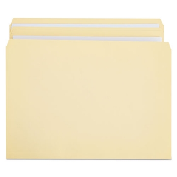 Picture of Double-Ply Top Tab Manila File Folders, Straight Tabs, Letter Size, 0.75" Expansion, Manila, 100/Box