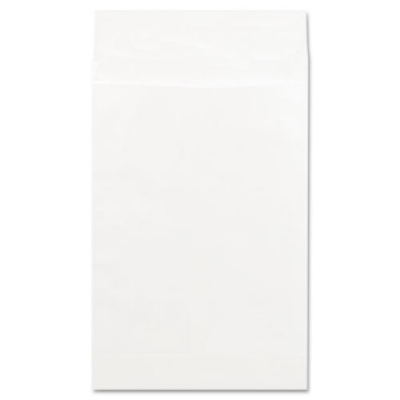 Picture of Deluxe Tyvek Expansion Envelopes, Open-End, 2" Capacity, #15 1/2, Square Flap, Self-Adhesive Closure, 12 x 16, White, 100/Box