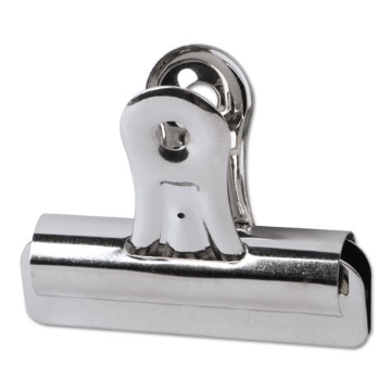 Picture of Bulldog Clips, Medium, Nickel, 36/Pack