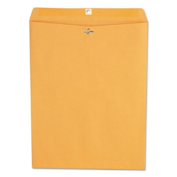 Picture of Kraft Clasp Envelope, #110, Square Flap, Clasp/gummed Closure, 12 X 15.5, Brown Kraft, 100/box