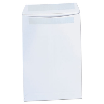 Picture of Self-Stick Open End Catalog Envelope, #1, Square Flap, Self-Adhesive Closure, 6 x 9, White, 100/Box