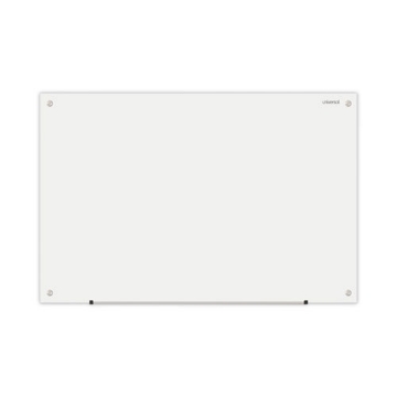 Picture of Frameless Glass Marker Board, 36 x 24, White Surface