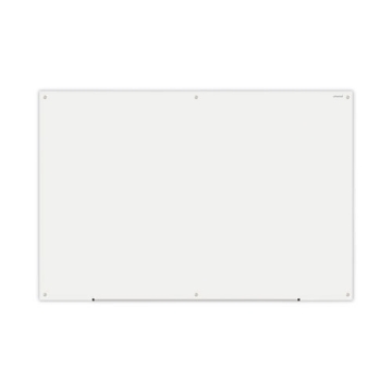Picture of Frameless Glass Marker Board, 72 x 48, White Surface