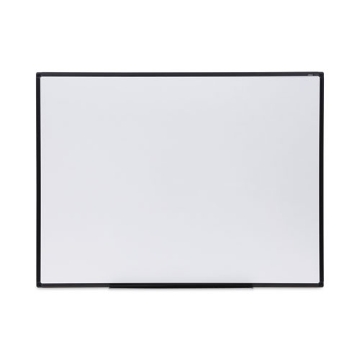 Picture of Design Series Deluxe Dry Erase Board, 48 x 36, White Surface, Black Anodized Aluminum Frame