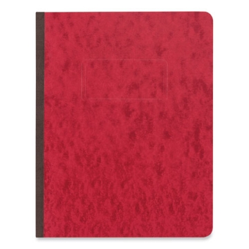 Picture of Pressboard Report Cover, Two-Piece Prong Fastener, 3" Capacity, 8.5 X 11, Executive Red/executive Red