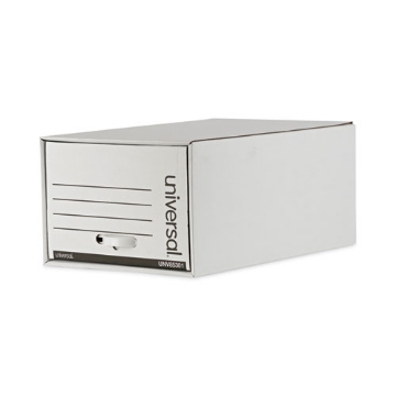 Picture of Heavy-Duty Storage Drawers, Legal Files, 17.25" X 25.5" X 11.5", White, 6/carton