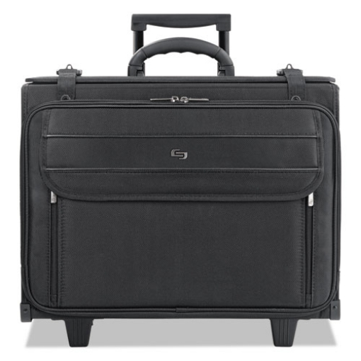 Picture of Classic Rolling Catalog Case, Fits Devices Up to 17.3", Polyester, 18 x 7 x 14, Black