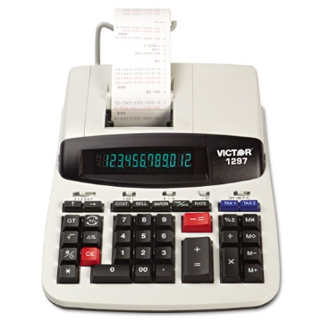 Picture of 1297 Two-Color Commercial Printing Calculator, Black/Red Print, 4.5 Lines/Sec