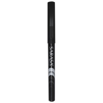 Picture of Sarasa Porous Point Pen, Stick, Fine 0.8 mm, Black Ink, Black Barrel, 12/Pack
