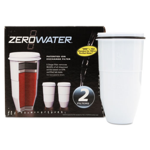 Picture of Zerowater Replacement Filtering Bottle Filter, 4 Dia X 7 H, 2/pack