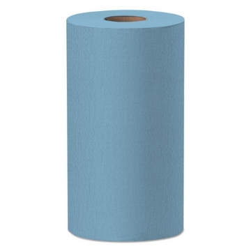 Picture of General Clean X60 Cloths, Small Roll, 9.8 x 13.4, Blue, 130/Roll, 12 Rolls/Carton