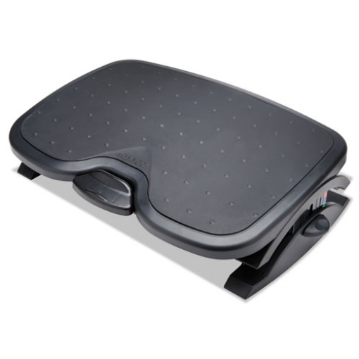 Picture of Solemate Plus Adjustable Footrest With Smartfit System, 21.9w X 3.7d X 14.2h, Black