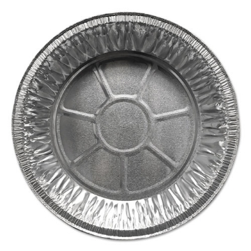 Picture of Aluminum Pie Pans, Medium, 27.6 Oz, 9" Diameter X 1"h, Silver, 500/carton