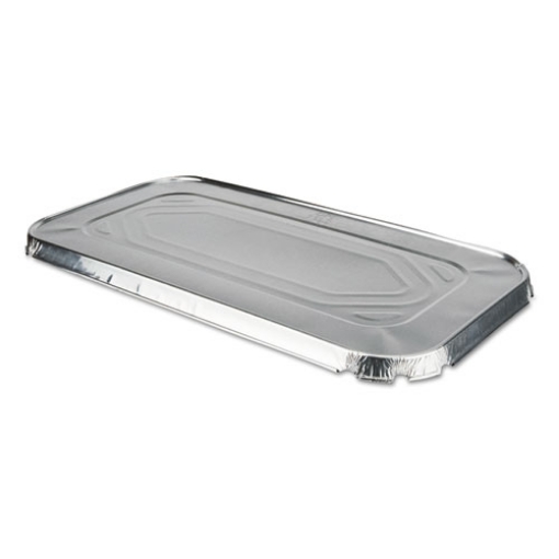 Picture of Aluminum Steam Table Lids, Fits One-Third Size Pan, 6.56 x 12.69, 100/Carton