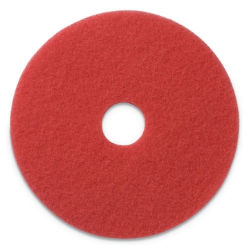 Picture of Buffing Pads, 19" Diameter, Red, 5/carton