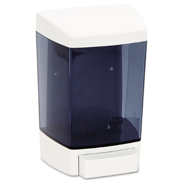 Picture of Clearvu Plastic Soap Dispenser, 46 Oz, 5.5 X 4.25 X 8.5, White