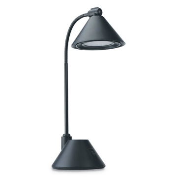 Picture of LED Task Lamp, 5.38w x 9.88d x 17h, Black