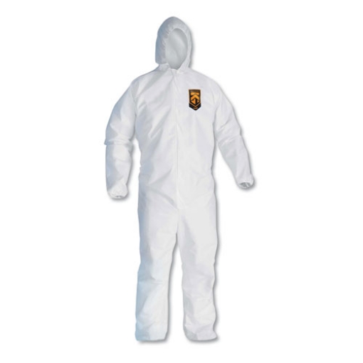 Picture of A20 Breathable Particle Protection Coveralls, Zip Closure, 2x-Large, White