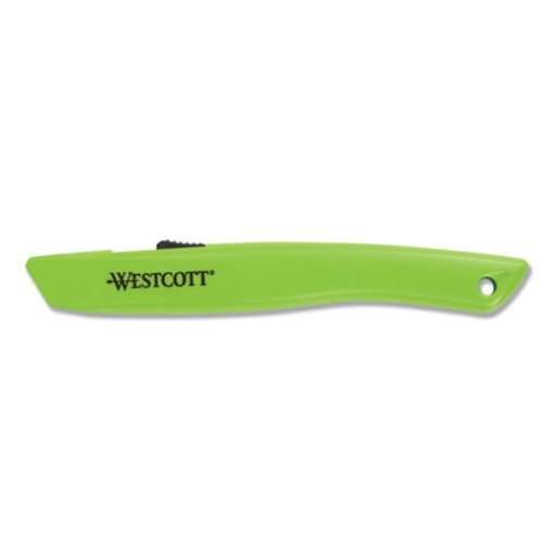 Picture of Safety Ceramic Blade Box Cutter, 0.5" Blade, 6.15" Plastic Handle, Green