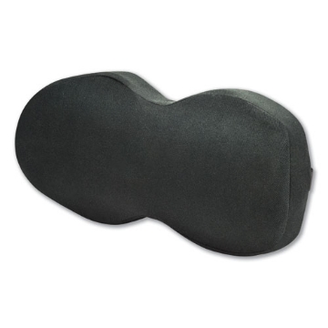 Picture of Lumbar Support Memory Foam Backrest, 13.5 X 3.46 X 6.34, Black