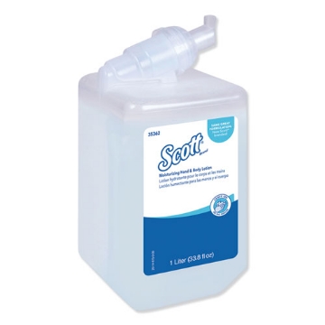 Picture of Moisturizing Hand and Body Lotion, 1 L Bottle. Fresh Scent
