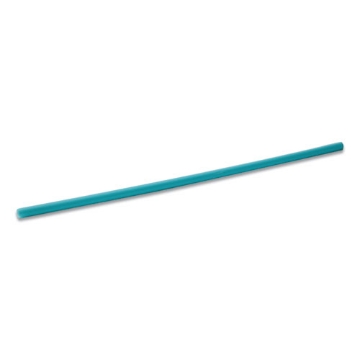 Picture of Marine Biodegradable Straws, 8.5", Pha, Ocean Blue, Wrapped, 300/box, 4 Boxes/carton