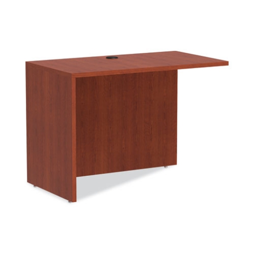 Picture of ALERA VALENCIA SERIES REVERSIBLE RETURN/BRIDGE SHELL, 42W X 23.63D X 29.5H, MEDIUM CHERRY