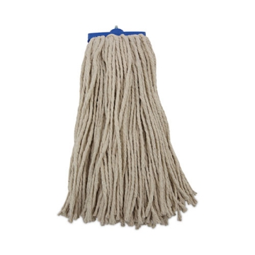 Picture of Cut-End Lie-Flat Wet Mop Head, Cotton, 16oz, White