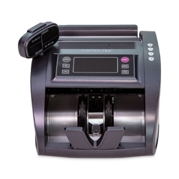 Picture of Bill Counter, 1,200 Bills/min, 11.41 x 9.45 x 8.66, Gray