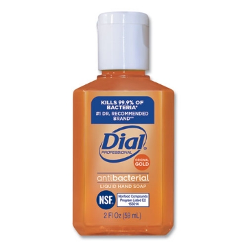 Picture of Gold Antibacterial Liquid Hand Soap, Floral, 2 oz, 144/Carton