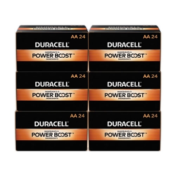 Picture of Power Boost CopperTop Alkaline AA Batteries, 144/Carton