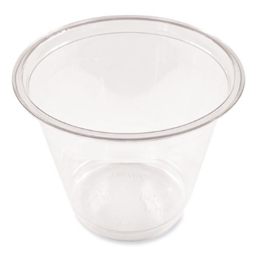 Picture of Clear Plastic PET Cups, 9 oz, 50/Pack