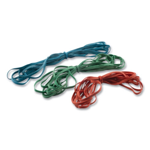 Picture of SuperSize Bands, 0.25" x 12", 4,060 psi Max Elasticity, Red, 18/Pack