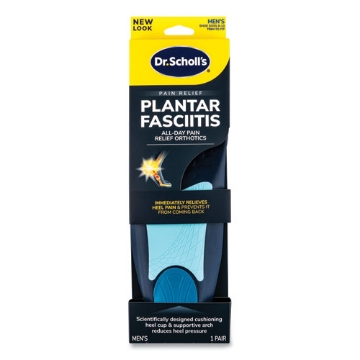 Picture of Plantar Fasciitis All-Day Pain Relief Orthotics for Men, Men's Size 8 to 13, Blue