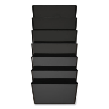 Picture of EZ Link Stackable DocuPocket, 7 Sections, Letter Size, 13" x 4" x 14" to 19", Black, Ships in 4-6 Business Days