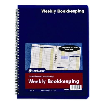 Picture of BOOK,WKLY BKKPG,SPIRAL