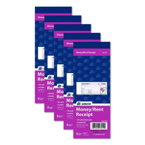 Picture of BOOK,RCPT,DUP,CRBNLS,50BK