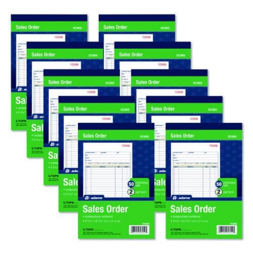 Picture of BOOK,SLS,2PT,50/ST,10/PK