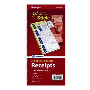 Picture of BOOK,RCPT,STCK,2PT,200/ST