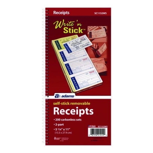 Picture of BOOK,RCPT,STCK,2PT,200/ST