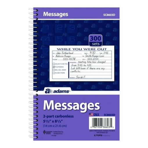 Picture of BOOK,PHN MSSG,2PT,300/ST