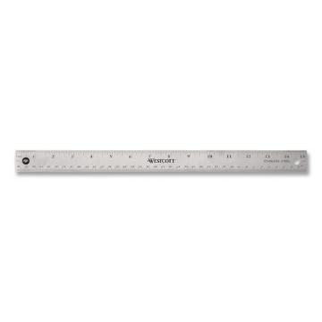 Picture of RULER,STAINLSS STEEL,15IN