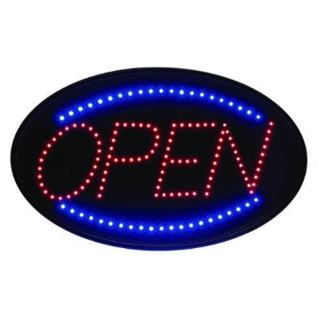 Picture of SIGN,OPEN,BK