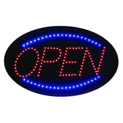 Picture of SIGN,OPEN,BK